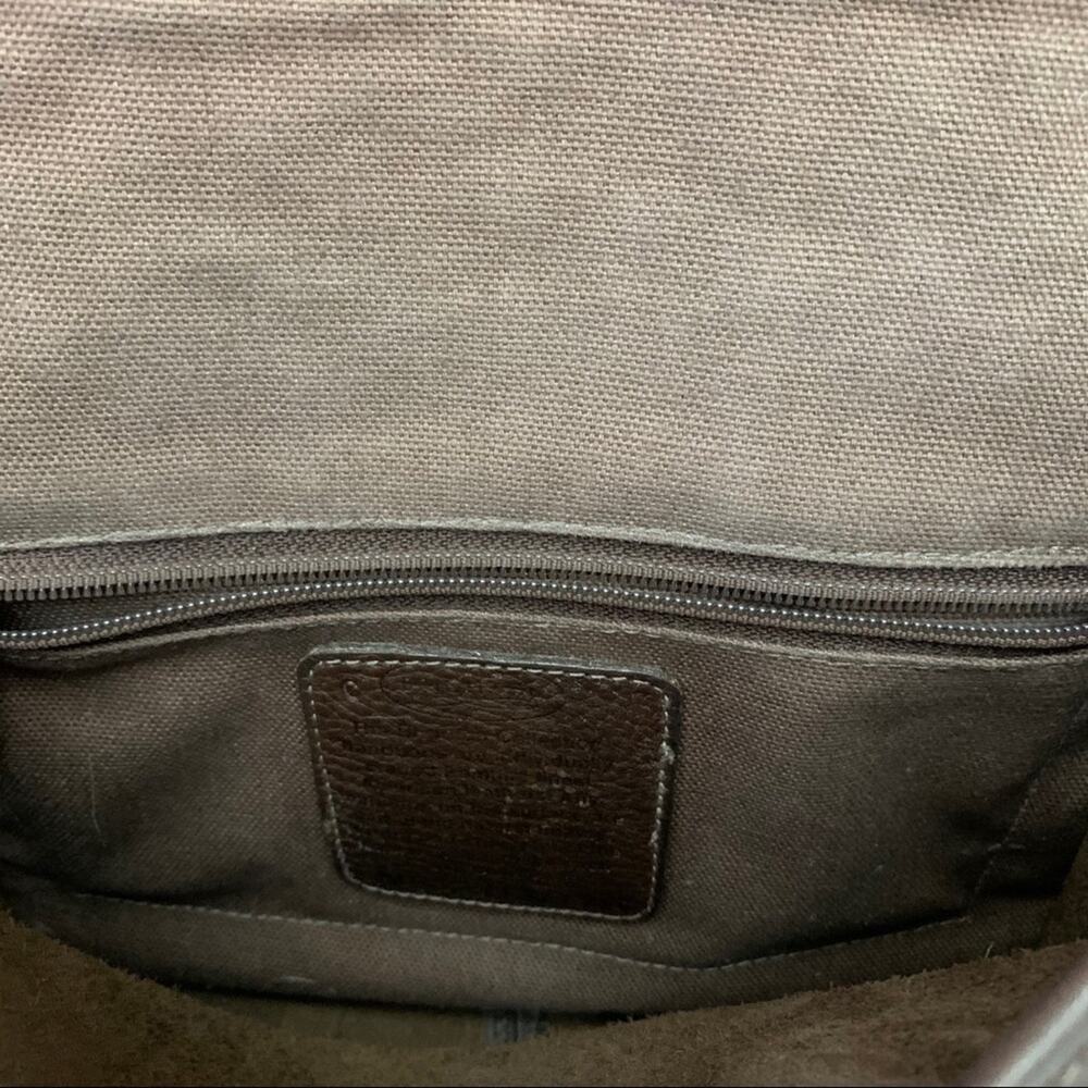 Brighton Vintage Woven Crossbody Flap Purse 9 x 7 - Picture 11 of 15